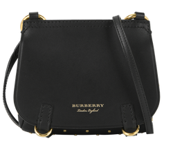 Baby Bridle Studded Crossbody, Leather, Black, MII, DB, 3*